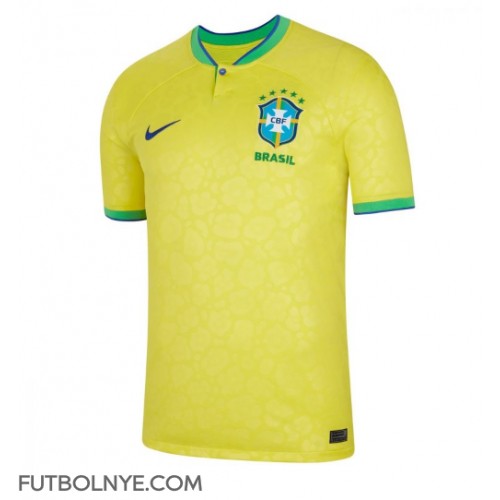 Camiseta Brasil Primera Equipación Mundial 2022 manga corta